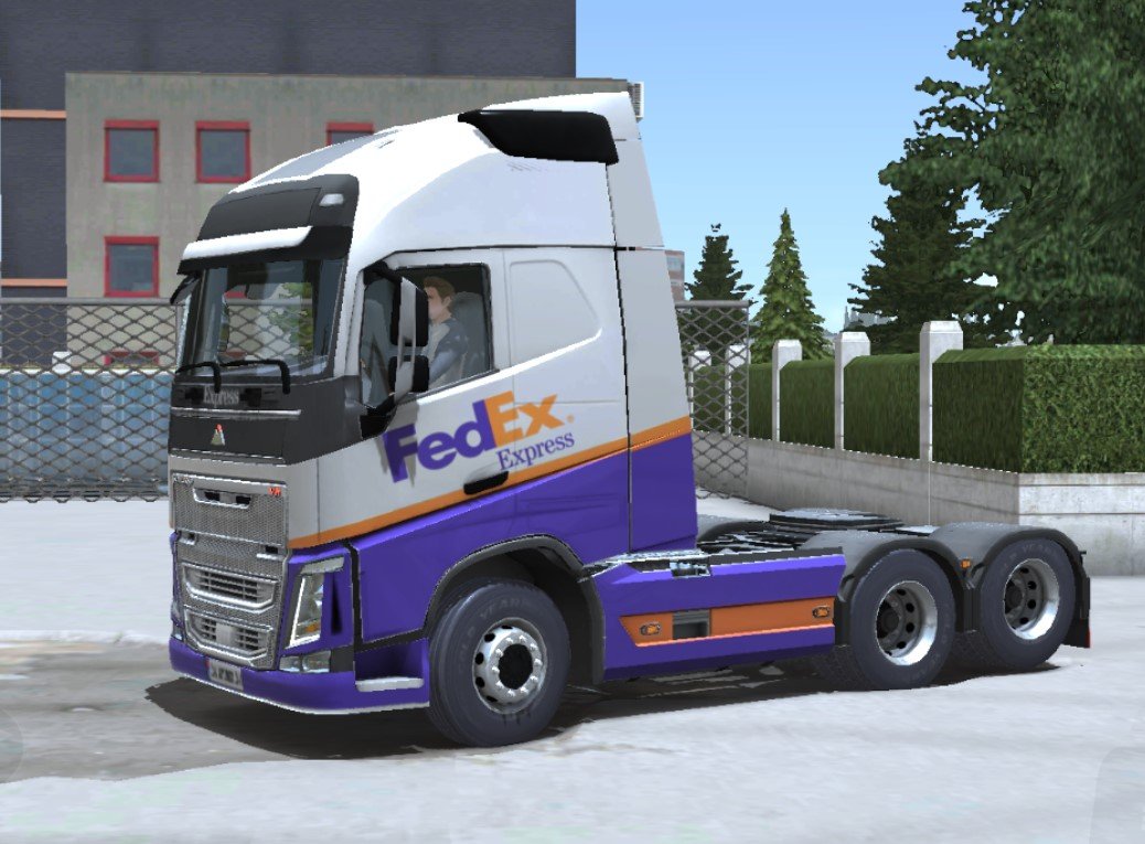 Volvo Vn Skin Fedex Express Truckers Of Europe Skins