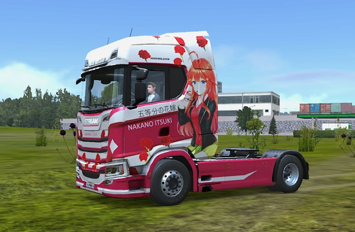 Scania S Skin Itsuki Nakano Anime Truckers Of Europe Skins