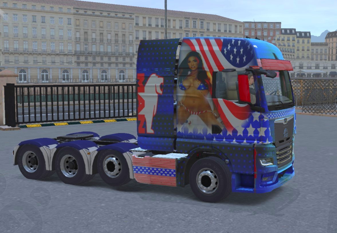 Moon Thx Skin Usa Style Truckers Of Europe Skin Truckers Of Europe