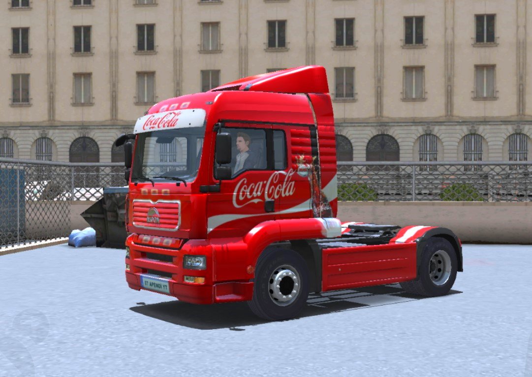 Moon THA Skin Coco Cola Truckers Of Europe 3 Skin Truckers Of Europe