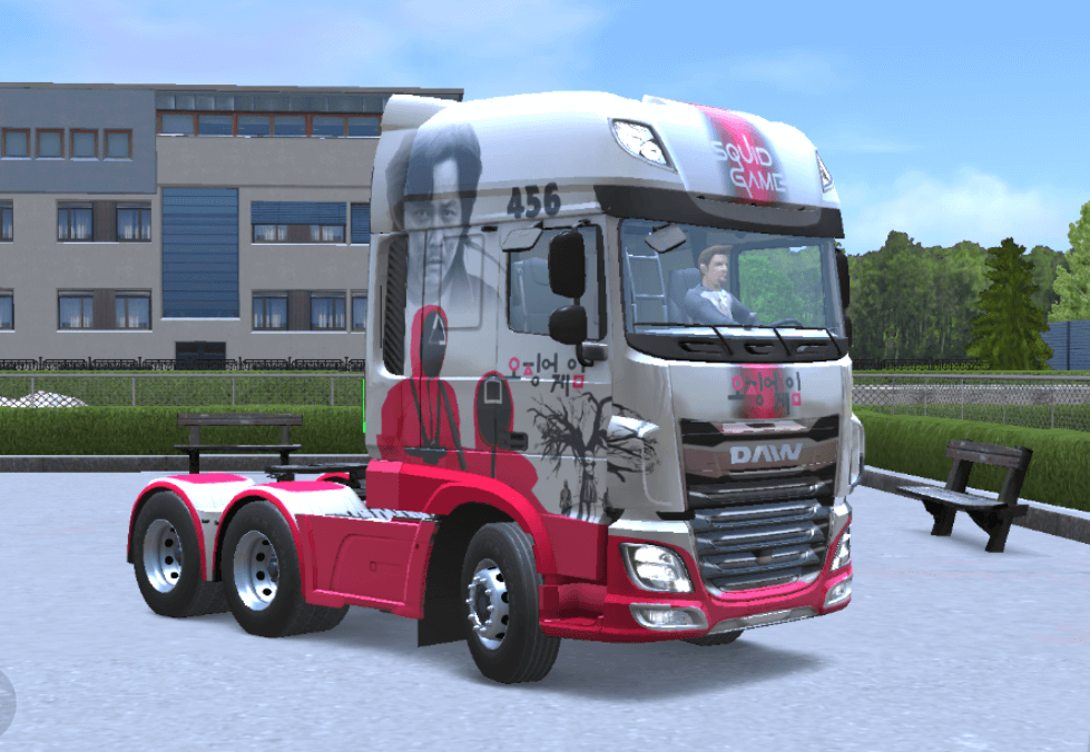 Daf Xf Skin Squid Game Truckers Of Europe Skins