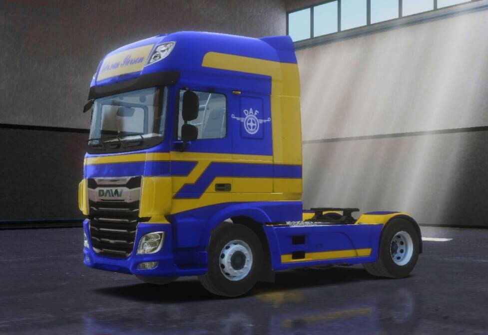 Daf Xf Skin Gebr Van Interson Truckers Of Europe Skins