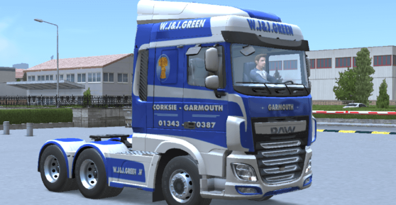 Daf Xf Skin W J J Green Truckers Of Europe Skins