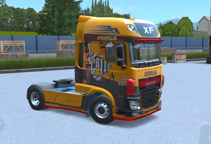 Dawn DF Skin Caterpillar Truckers Of Europe 3 Skins