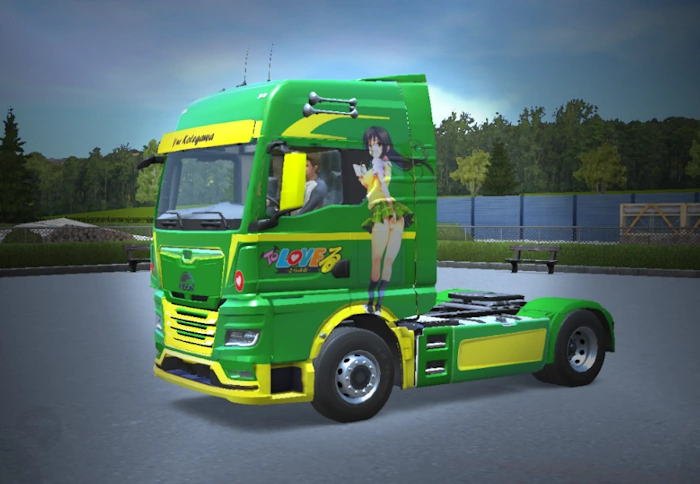 Moon Thx Skin Yui Kotegawa Anime Truckers Of Europe Skins