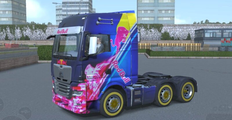 Moon THX skin RedBull Energy - Truckers of Europe 3 Skins