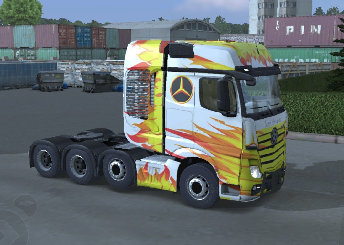 Mercedes Actros 1 Skin