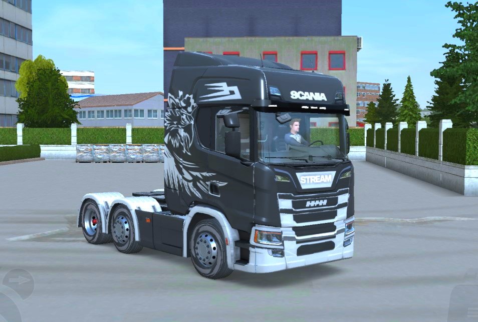 Stream RT Skin Griffin W/B - Truckers of Europe 3 Skins