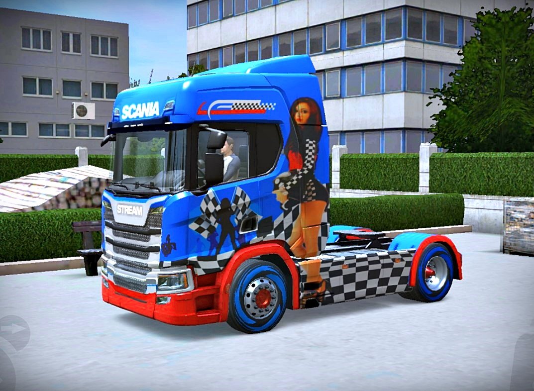 Stream RT Skin Racing Style v2 - Truckers of Europe 3 Skins