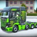 MB Actros Skin Monster Energy