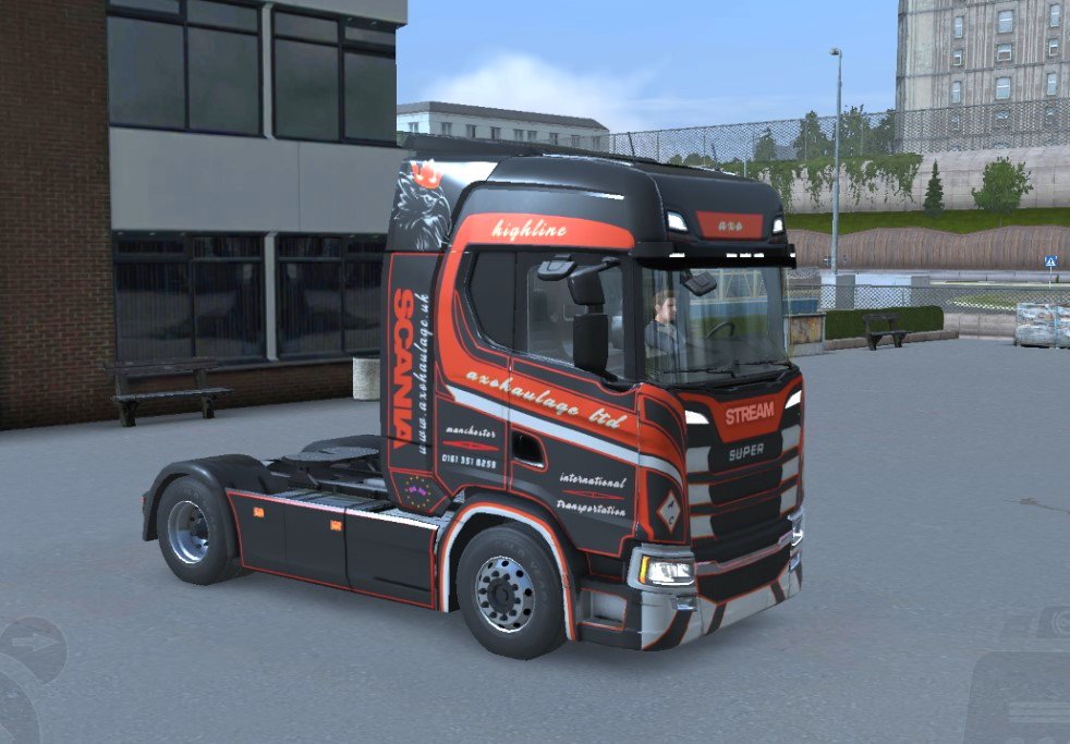 Stream ST skin Axo Haulage v1 - Truckers of Europe 3 Skins