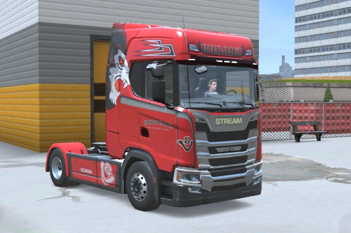 Scania ST skin Baronz Transport - Truckers of Europe 3 Skins