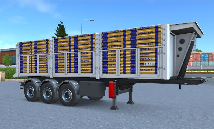 Scrap Trailer skin Cement - Truckers of Europe 3 Skins