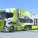 Scania ST Combo Skins Monster Energy