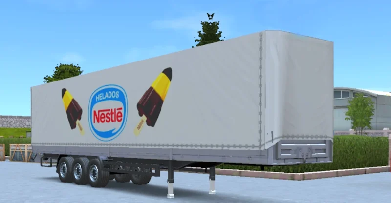 CurtainSide Trailer skin Nesttle