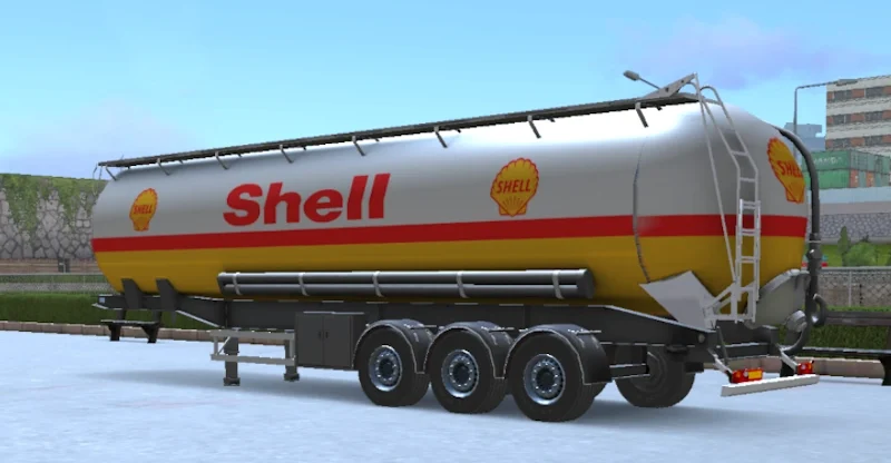 Cistern trailer skin Shell