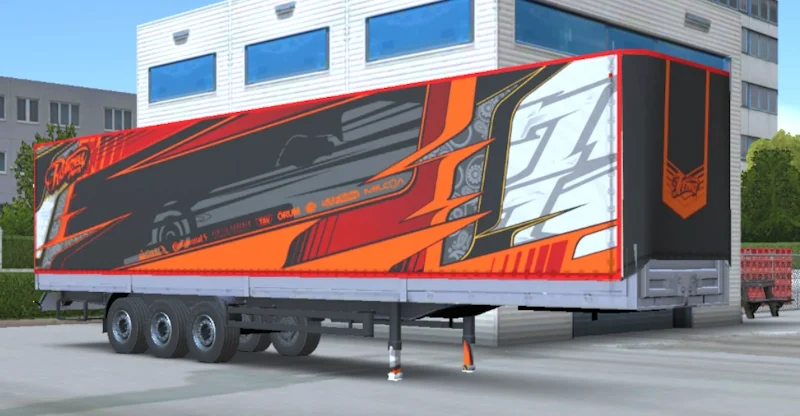 Curtain Side trailer Iceman skin