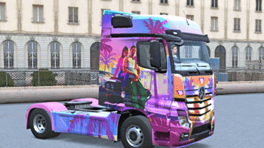 Truckers of Europe 3 Skin Mercedes Actros.