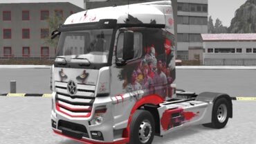 Truckers of Europe 3 Skin Mercedes Actros.