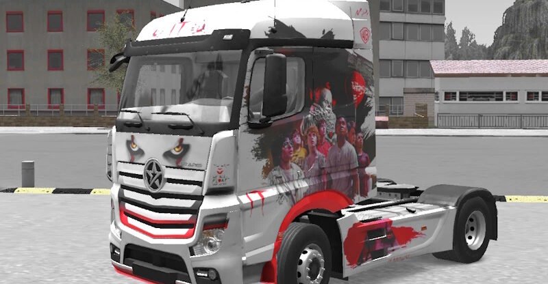Truckers of Europe 3 Skin Mercedes Actros.
