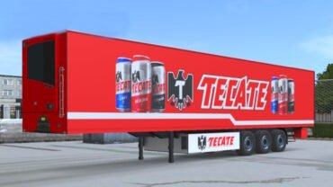 Truckers of Europe 3 Trailer Skin Refrigated.