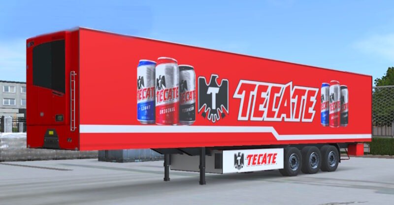 Truckers of Europe 3 Trailer Skin Refrigated.