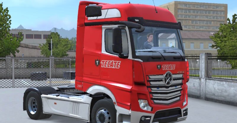 Truckers of Europe 3 Skin Mercedes Actros.