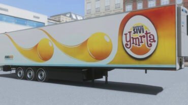 Truckers of Europe 3 Trailer Skin Refrigated.