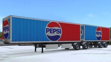 Truckers of Europe 3 Trailer Skin Double Refrigerated.