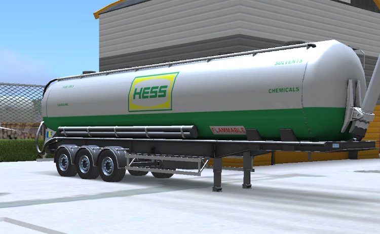 Truckers of Europe 3 Skin Trailer Cistern.