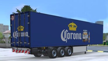 Truckers of Europe 3 Trailer Skin Refrigated.