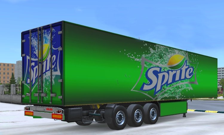 Truckers of Europe 3 Trailer Skin Refrigated.