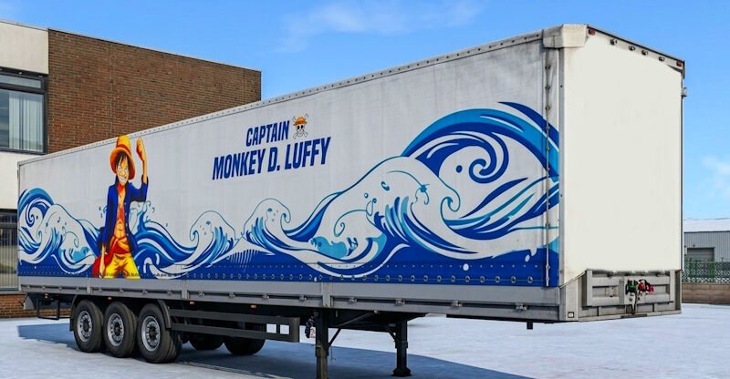 Truckers of Europe 3 Skin CurtainSide