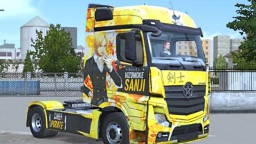 Truckers of Europe 3 Skin Mercedes Actros.