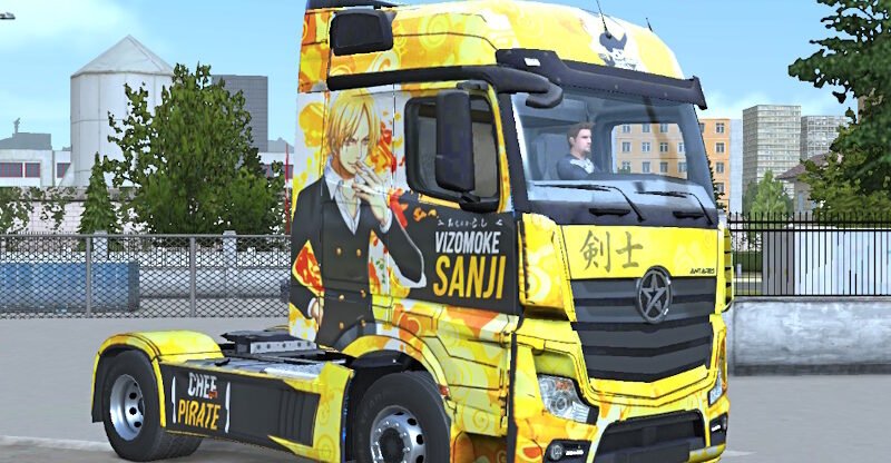 Truckers of Europe 3 Skin Mercedes Actros.
