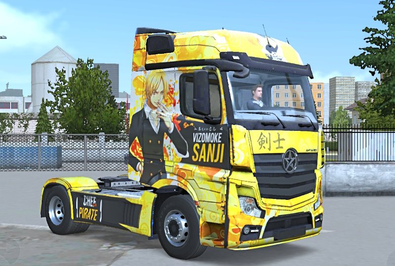 Truckers of Europe 3 Skin Mercedes Actros.