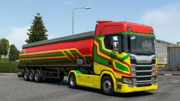 African Road Life Truckers europe 3 VIP Combo skin Pack