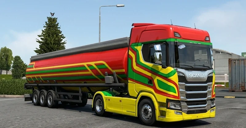 African Road Life Truckers europe 3 VIP Combo skin Pack