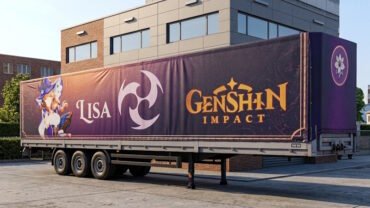Truckers of Europe 3 Curtainside Trailer Skin.