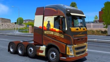 Truckers of Europe 3 Skin Volcano VN